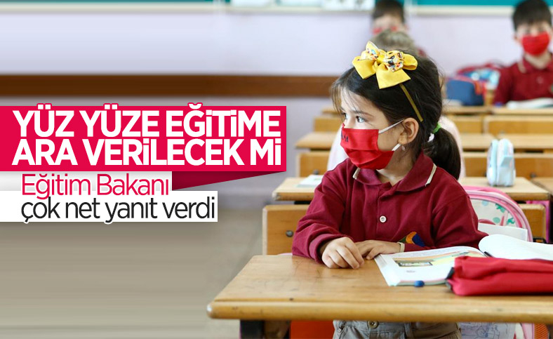 Bakandan uzaktan eğitim değerlendirmesi