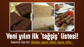Bakanlık ifşa etti: Çikolata, peynir, kahve, kıyma, köfte