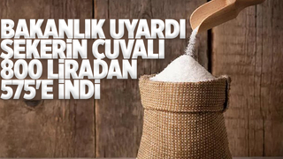 Bakanlık uyardı şekerin fiyatını düşürdüler