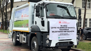 Bakanlıktan Hendek Belediyesine hibe araç desteği