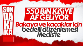 Bakayalara bedelli affı düzenlemesi açıklaması