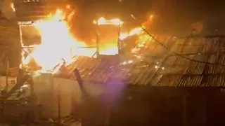 Bakıcı evi alevlere teslim oldu