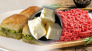 Baklava, kıyma, tereyağ diye bakın neler yedirmişler