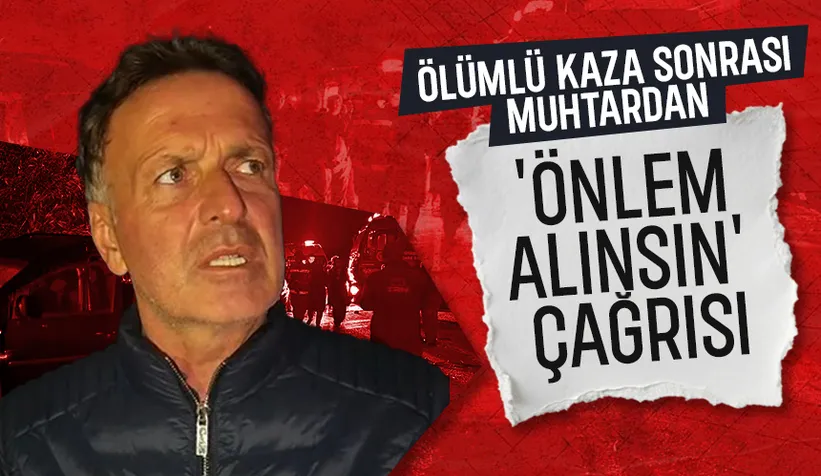 Balbalı kavşağındaki ölümlü kaza sonrası önlem alınsın çağrısı