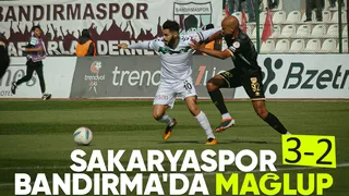 Bandırmaspor 3 Sakaryaspor 2