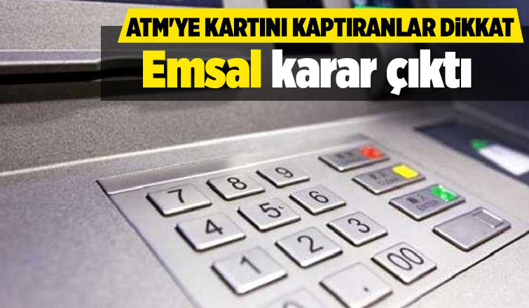 Banka kartından nakit çekim ve alışveriş yapılmıştı,emsal karar