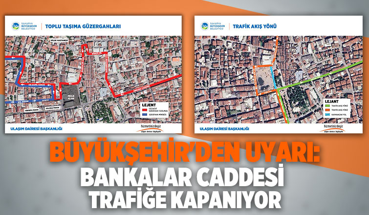 Bankalar Caddesi trafiğe kapanıyor