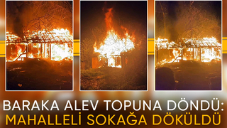 Baraka alev alev yandı