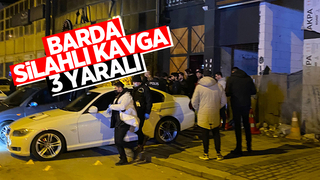 Barda silahlı kavga: 3 yaralı