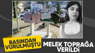 Başından vurulan genç kıza acı veda