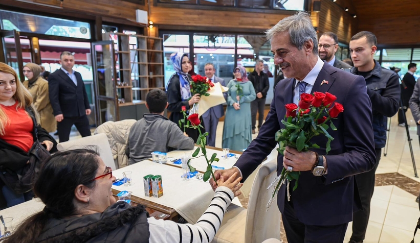 Başkan Alemdar, Beyaz Baston Günü’nde görme engellilerle buluştu
