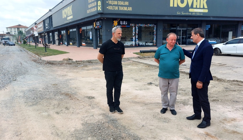 Başkan Alemdar, çalışmaları yerinde inceledi