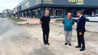 Başkan Alemdar, çalışmaları yerinde inceledi