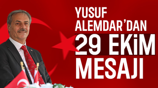 Başkan Alemdar'dan Cumhuriyet'in 102. yılı mesajı