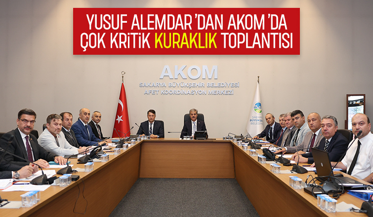 Başkan Alemdar'dan su kaynaklarının korunması için kritik toplantı