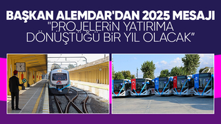 Başkan Alemdar'dan yeni yıl mesajı