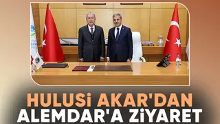 Başkan Alemdar, Hulusi Akar’ı ağırladı