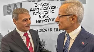Başkan Alemdar Kızılcahamam'da 3 bakanla görüştü
