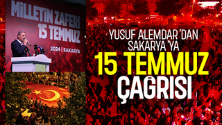 Başkan Alemdar; Milletin zaferi 15 Temmuz’da Demokrasi Meydanı’nda buluşalım