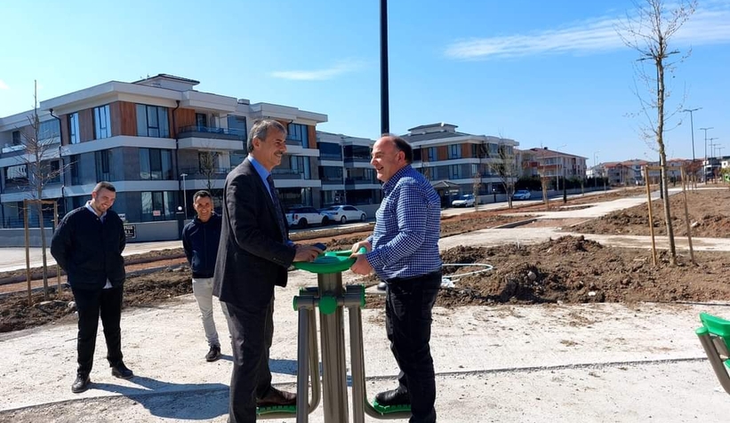 Başkan Alemdar park yapımını yerinde inceledi