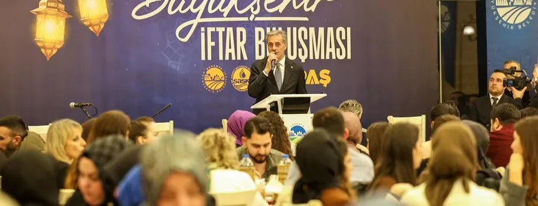 Başkan Alemdar SASKİ ve Belpaş personeli ile iftar yaptı