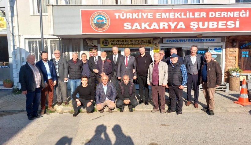 Başkan Alemdar ve Tever Serdivanlılarla buluştu