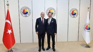 Başkan Altuğ'dan TOBB Başkanı Hisarcıklıoğlu'na tebrik