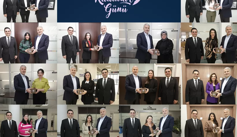 Başkan Altuğ Dünya Kadınlar Günü kutlama geleneğini sürdürdü