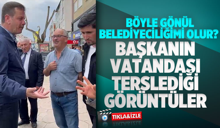 Başkan Bilal Soykan’ın o anları kameraya yansıdı: Böyle Gönül Belediyeciliği olur mu!
