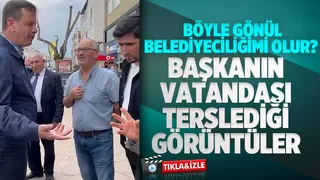 Başkan Bilal Soykan’ın o anları kameraya yansıdı: Böyle Gönül Belediyeciliği olur mu!