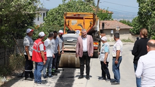 Başkan Çelik çalışmaları yerinde inceledi