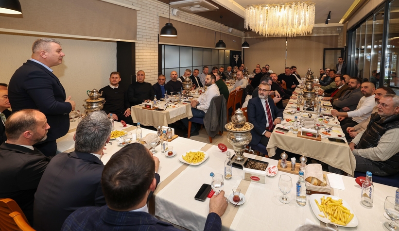 Başkan Çelik, iş adamlarıyla buluştu