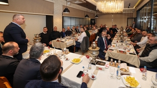 Başkan Çelik, iş adamlarıyla buluştu