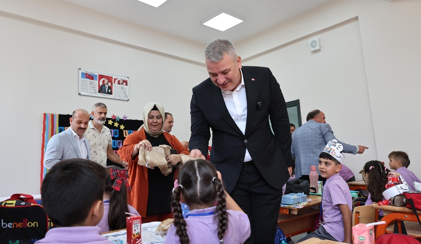 Başkan Çelik öğrencileri ziyaret etti