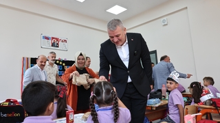 Başkan Çelik öğrencileri ziyaret etti