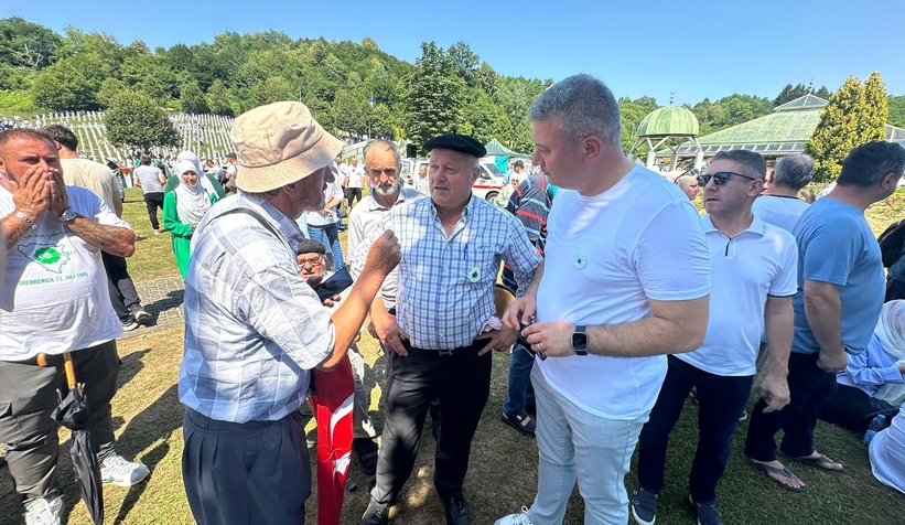 Başkan Çelik, Srebrenitsa'daki anma törenine katıldı