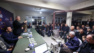 Başkan Çelik Uzunköy'de vatandaşlar ile buluştu