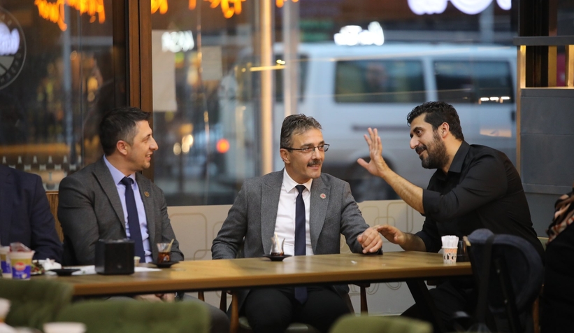 Başkan Dinç Diyanet Sen buluşmasına katıldı