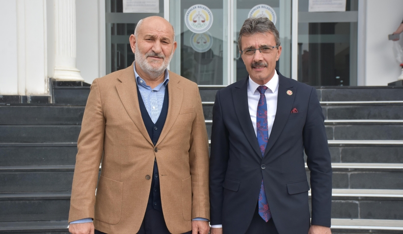 Başkan Dinç, İrfan Püsküllü'yü ağırladı