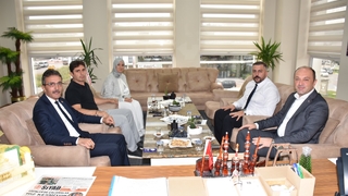 Başkan Dinç, Selçuk Yıldız'ı misafir etti