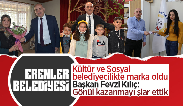 Başkan Fevzi Kılıç Kültür ve sosyal işler müdürlüğünün çalışmalarını değerlendirdi