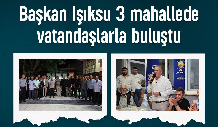 Başkan Işıksu: Adapazarı’mızın her köşesine aynı özenle yaklaşıyoruz