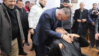 Başkan Işıksu Çamyolu'nda vatandaşlarla buluştu