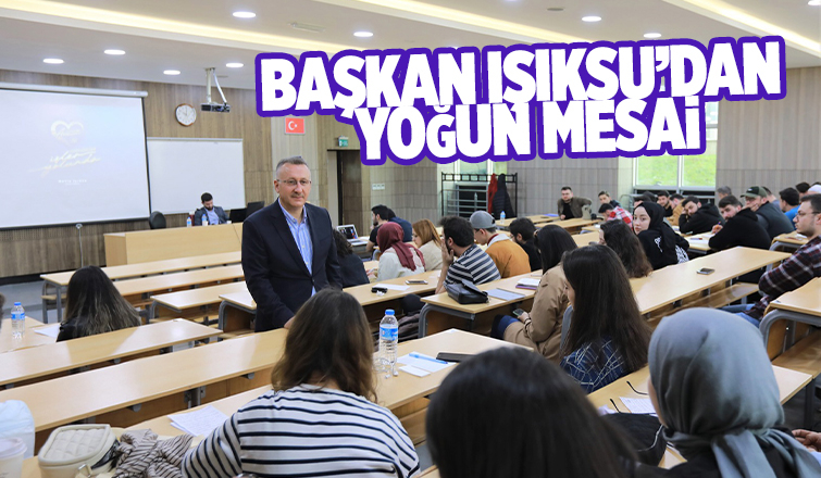 Başkan Işıksu'dan ziyaretler