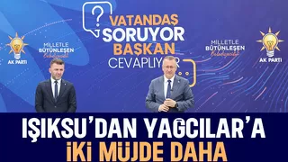 Başkan Işıksu Yağcılar'da vatandaşın sorularını yanıtladı