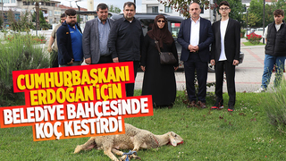 Başkan Kılıç, Erdoğan için koç kestirdi