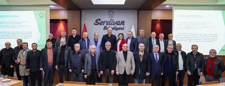 Başkan Osman Çelik muhtarlarla bir araya geldi