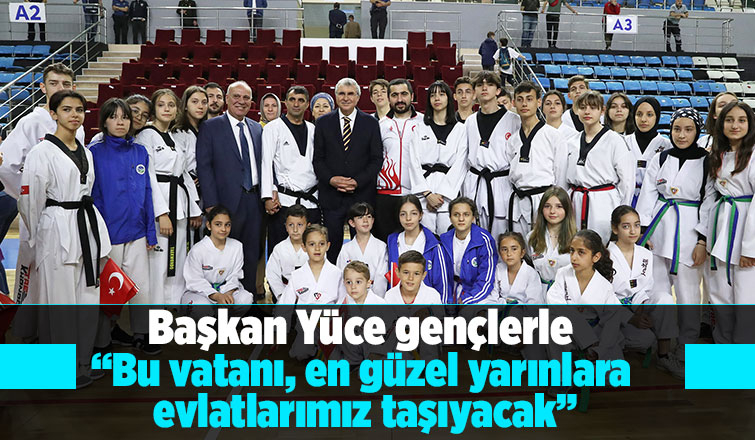 Başkan Yüce, 19 Mayıs'ta gençlerle