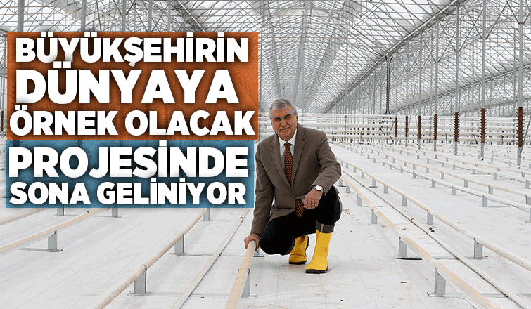 Başkan Yüce açıkladı: Tarımda örnek olacak proje yüzde 85’e ulaştı
