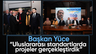 Başkan Yüce AK Parti üye ve istişare toplantısına katıldı